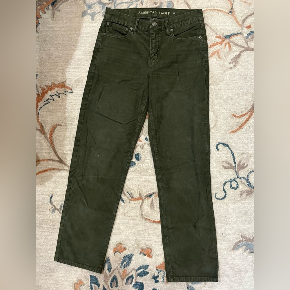 American Eagle Corduroy Pants Low waisted
